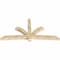 Ekena Millwork Davenport Rough Sawn Timber Gable Bracket, Douglas Fir, 108"W x 54"H x 6"D x 6"F, 12/12 Pitch GBW108X54X0606DAV00RDF - alternate 2